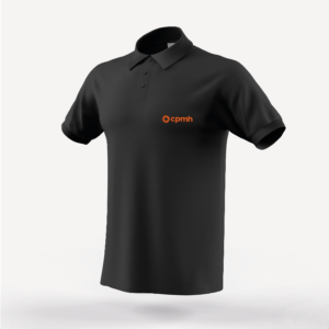 Camisa Gola Polo Preta
